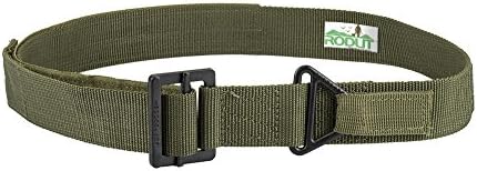 Rodut™ Survival Tactical Belt Military Belt CQB Rigger's Belt (OD Green, X-Large)