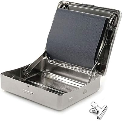 Daycount Metal Automatic Cigarette Tobacco Smoking Rolling Machine Herb Roller 70mm Random Pattern Amazon Sg Home