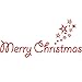 Iuhan Fashion Merry Christmas Wall Stickers Art Removable Home Vinyl Window Stickers