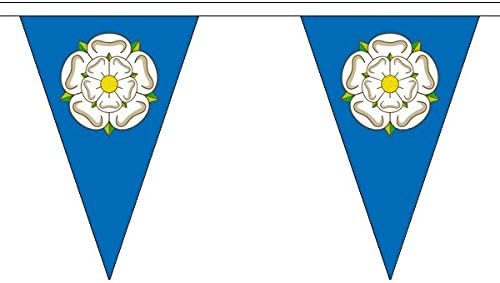 Yorkshire Triangle Bunting 5m (12 flags)