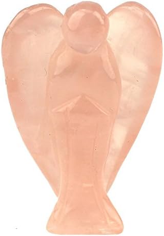 Winmaarc Reiki Energy Charged Pink Quartz Angel Spiritual Crystal Stone Home Decor Gift
