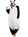 iSZEYU Panda Onesie Costume Adult Pajamas for Women Men Teens Girls Boy Animal Onsie