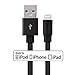 [Apple MFi Certified]Yellowknife 3.3ft Lightning to USB Cable Sync and Charging for iPhone 6/6 Plus/5/5S/5C, iPad Air, iPad Air 2, ipad Mini, Mini 2, Mini 3,iPad 4th gen, iPod touch 5th gen, and iPod nano 7th gen(Black)