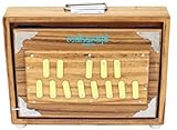 Devyom Musicals Shruti Box - Teak Wood Surpeti - 13