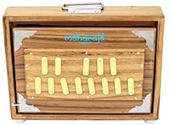 Devyom Musicals Shruti Box - Teak Wood Surpeti - 13