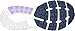 Brooks Womens Ghost 11 Running Shoe - Navy/Grey/Purple Rose - B - 9.5