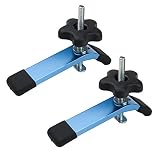 POWERTEC 71168 T-Track Hold Down Clamps, 5-1/2" L x 1-1/8" Width - 2 Pack