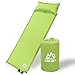 Koolsen Self-Inflating Sleeping Pad for Camping Backpacking Fishing and Climbing, Lightweight Camping Pad with Pillow, Green