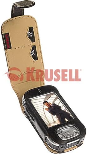 Krusell 75224 XDA II Mini / i-Mate JAM / Qtek S100 S110 / Dopod 828 Leather Case Handit with Swivel Clip