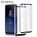 Atill Samsung [S8 Plus] Tempered Glass Screen Protector with 3D Curved Ultra Clear Shatter-& Scratch-Proof (Clear, 2Pack)
