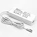 Selectec 60W Ultra-small AC Adapter/Power Supply/Battery Charger+US Power Cord for Apple MacBook A1181 A1184 A1278 A1330 MA254LL/A MA255LL/A MA472LL/A MA699LL/A MA700LL/A MA701LL/A MB061LL/B MB062LL/B MB063LL/B MB061LL/A MB062LL/A MB063LL/A Core Duo, Late 2006 Core 2 Duo, Late 2007, Mid 2007 Core 2 Duo, 13.3-inch, Black Santa Rosa, White Santa Rosa [16.5V 3.65A White]