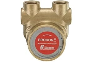 IPW Industries Inc-Procon - (102A140F11BA) Rotary Vane Series 2 - Brass Pumps - Clamp On - 3/8" NPT