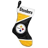 2014 NFL Football Team Logo Colorblock Holiday Stocking (Pittsburgh Steelers)