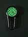 JAS Glow in The Dark Unisex Belt Fob Watch Silver Tone