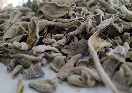 Wilder Griechischer Salbei Kräutertee Ganze Blätter 85g - 1.95Kg Ernte Juni 2022 Salvia Triloba (1950 gramm) – Bild 8