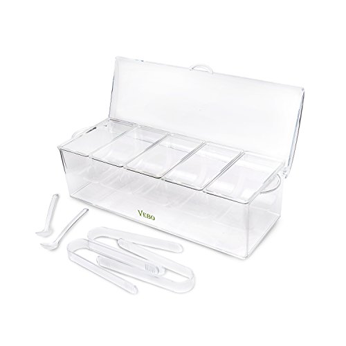 Vebo Five Compartment Condiment set - Thumbnail 3
