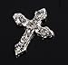 Amjimshop Vovotrade(TM) 10xAlloy 3D Rhinestones Nail Art Cross Stickers Slices Tips DIY Decorations New