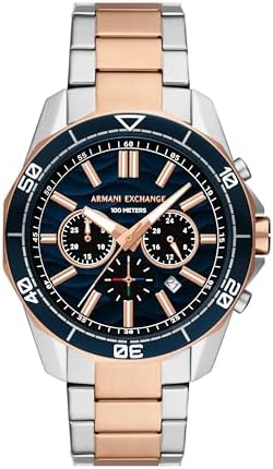 Amazon.com: Armani Exchange A|X Men's Chronograph Gold-Tone