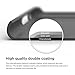 elago iPhone 6S Plus Case, [Leather Hole Flip] - [Card Slot][Screen Protection][Premium Hybrid Construction] - for iPhone 6/6S Plus (Dark Grey)