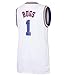 JOLI SPORT Bugs 1 Bunny Space Men's Movie Jersey Men's Basketball Jersey S-XXXL White/Black S-XXXL (White,Large)