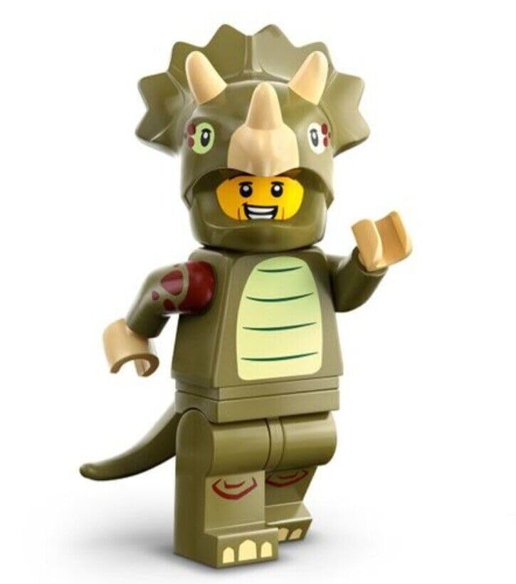 Lego Series 25 Minifigure Triceratops Costume Fan 71045