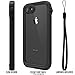Catalyst 33ft Waterproof Case Compatible with iPhone SE 3rd and 2nd Gen, iPhone 7 and iPhone 8, Shock Proof, Drop Proof, Slim Design, with Wrist Lanyard Included - Stealth Black