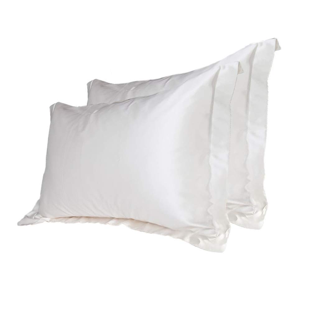 pair of silk pillowcases