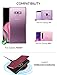 KILINO Galaxy Note 9 Wallet Case [S-Pen Fully Compatible] [PU Leather] [Soft TPU] [RFID Blocking] [Shock-Absorbent Bumper] [Card Slots] [Kickstand] Flip Folio Cover for Samsung Galaxy Note9 - Burgundy