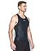 Under Armour Men's UA HeatGear Armour Printed Compression Tank Medium Black