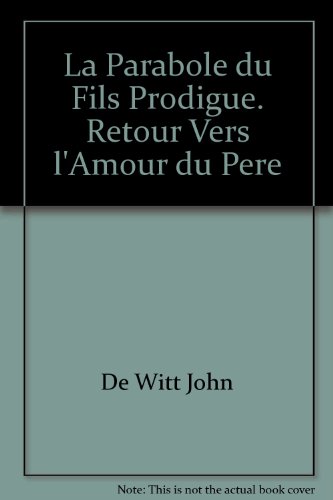 La  parabole du fils prodigue