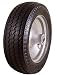 Marathon 4.10/3.50-4" Flat Free, All Purpose Utility Tire on Wheel, 3.5" Centered Hub, 5/8" Bearings