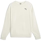 PUMA Womens Better Essentials Crew Neck Sweatshirt Casual - Off White