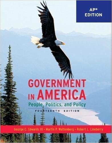 Government In America People Politics And Policy Ap Edition Robert L Lineberr Martin P Wattenberg 9780137151592 Books Government In America People Politics And Policy Ap Edition Robert L Lineberr Martin P Wattenberg 9780137151592 Books
