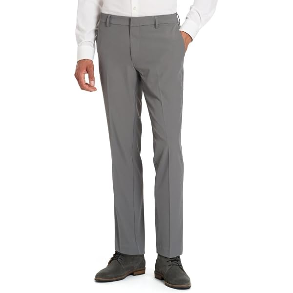 green emerald velvet dress Premium Soft Lux Flex Dress Pant – Van Heusen main image 1