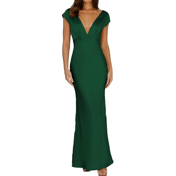 green emerald velvet dress Steph Crepe Dress main image 0
