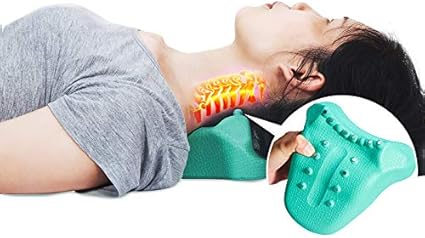 頸椎矯正器 頚椎マッサージ器 磁気治療枕 指圧 疲労を和らげる 改善 頸部筋弛緩 曲率回復 を押す風池穴 首の痛み、不眠