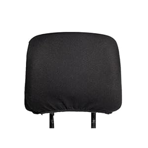 Hoofdsteunen bekleding universele hoofdsteunhoes kleur zwart