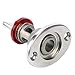 Amarine Made Oval Garboard Drain Plug Stainless Steel Boat Fits 1'' Hole, Thread for 3/4'' (1) Marine Bilge Plug Kit