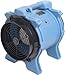 Dri-Eaz Vortex 1.0 HP Ventilation Fan (F174-BLU), Air Mover Blower Fan