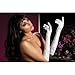 Seven Til Midnight Women's Elbow Length Lace Gloves, Black, One Size