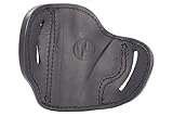 1791 GUNLEATHER Glock 43 Holster, Right Hand OWB G43 Leather Gun Holster for Belts. Fits Glock 43 and Ruger LC9 & Ruger SR22 (BHC)