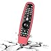 Silicone LG Magic Remote Cover Compatible with LG Magic AN-MR600/MR650/MR19BA/MR20GA LG TV Remote Cover Protective Skin Holder Washable Dirt-Proof Anti-Lost with Remote Loop(Red)