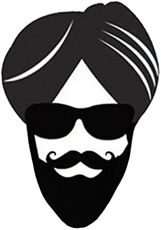Sikh Singh Turbans Fabric, Voile Colour Black