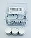 100 Pieces Aluminum Stamping Blanks by Craftbox. 1-Inch Round with Hole,12-Gauge (0.08