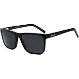 XL Men's Big Wide Frame Black Sunglasses - Extra Large