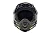 Demon Podium Full Face Mountain Bike Helmet Black with Black Supra Goggle (Large), Black/Green