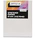 Artistik Stretched Canvas Frames - Stretched Canvas (Pack of 12-8 in x 10 in) 100% Cotton Artist Quality Acid Free Triple Primed Gesso Stretched Canvases Quality Art Paint Supply