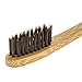 Natural Bamboo Charcoal Toothbrush - 100% Biodegradable Eco Friendly Organic - W/ Soft Bristles for Sensitive Teeth Gums 4 Pack Bamboo Backwoods