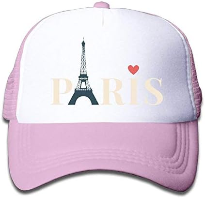 Youth Paris Cute Adjustable Baseball Caps Girls One Size QW5163