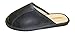 Men comfort slippers Genuine Cowhide Natural Leather Closed Toe and Eva Sole
